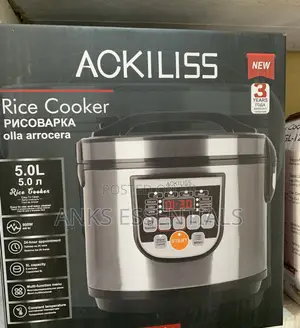 Ackiliss 5l Digital Rice Cooker – Original Durable