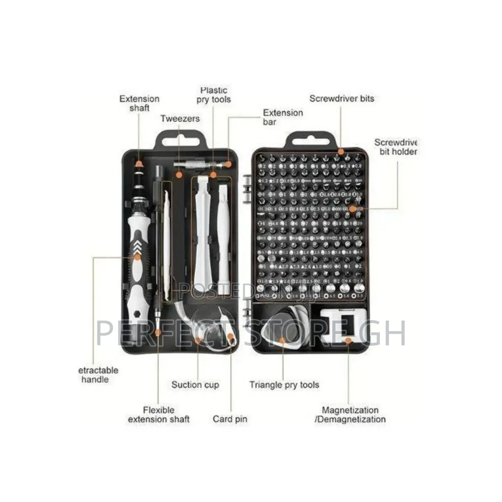 115-in-1 Precision Screwdriver Set – Complete Repair Kit
