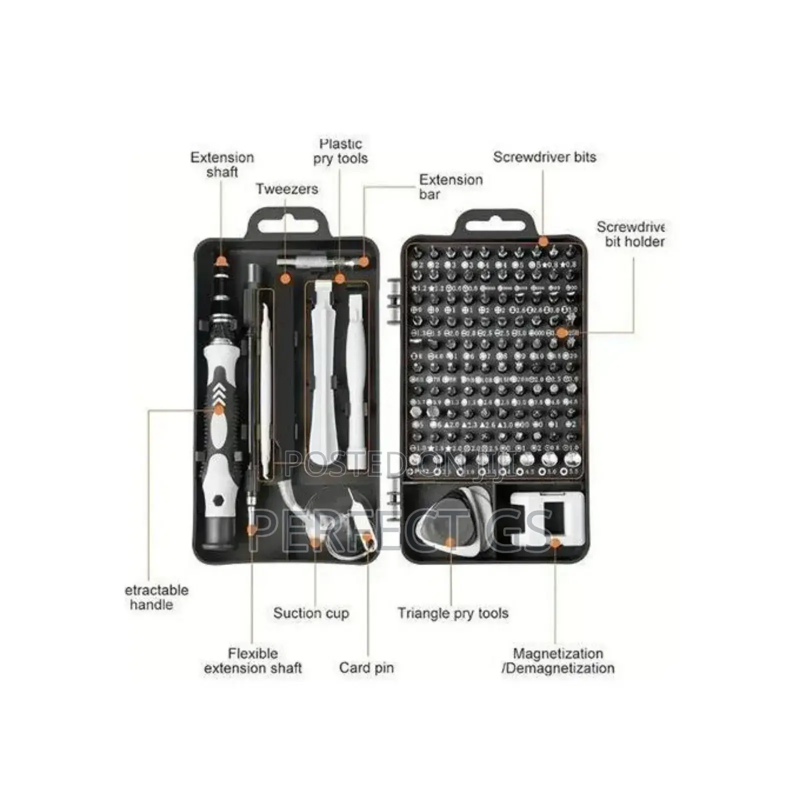 115-in-1 Precision Screwdriver Set – Complete Repair Kit