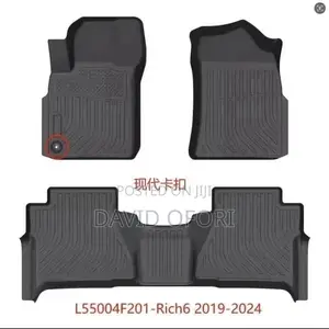 3d Type Car Carpets for Nissan Navara / Dongfeng Rich 6 2019-2024
