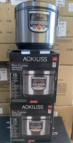 5l Ackiliss Rice Cooker – Fast Cooking