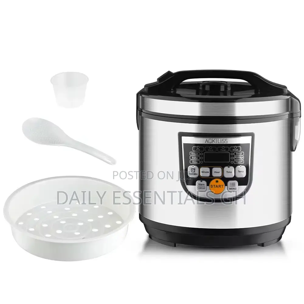 Ackiliss 5l Smart Rice Cooker – High Quality