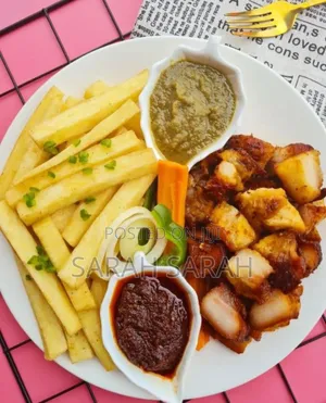 Kelewele and Fried Yam for Events