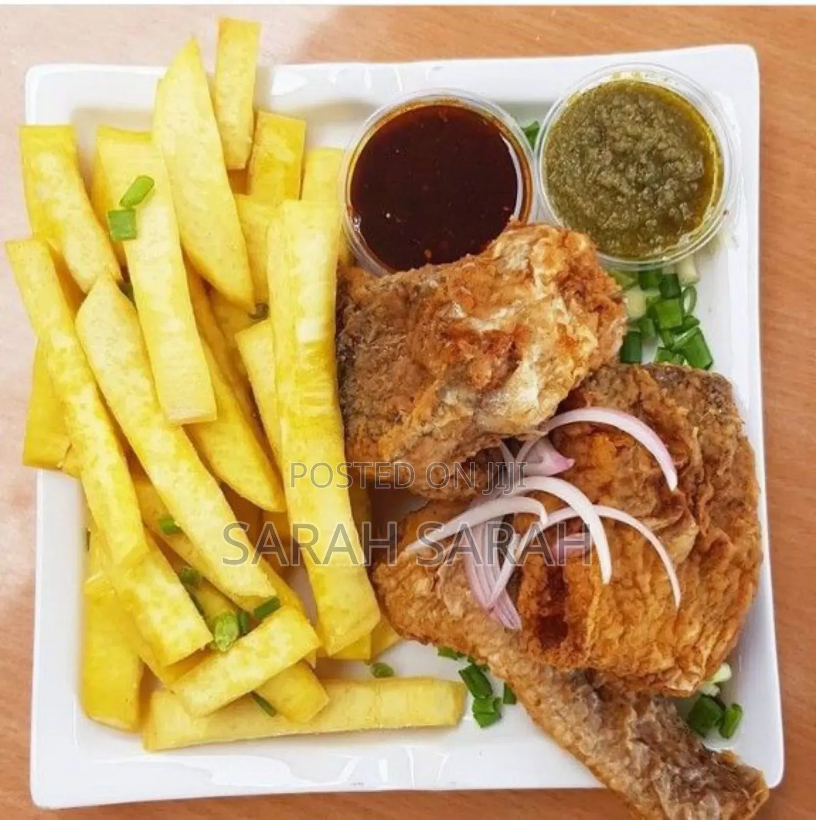 Kelewele and Fried Yam for Events