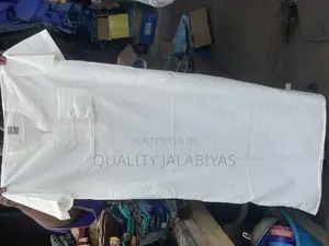 Quality Shortsleeved Jalabiya (Offwhite)