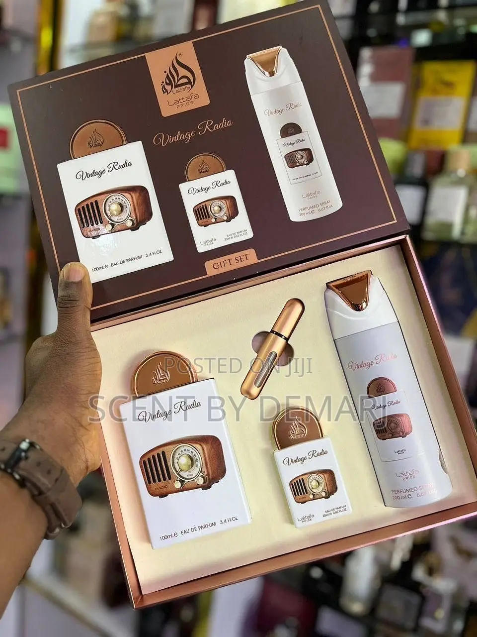 Lattafa Vintage Radio 4in1 Gift Set