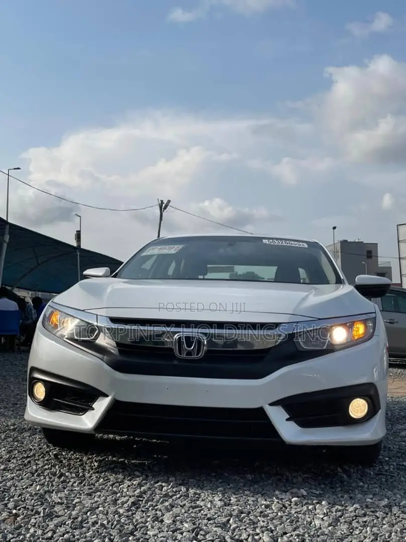 Honda Civic EX-L Sedan 2018 White