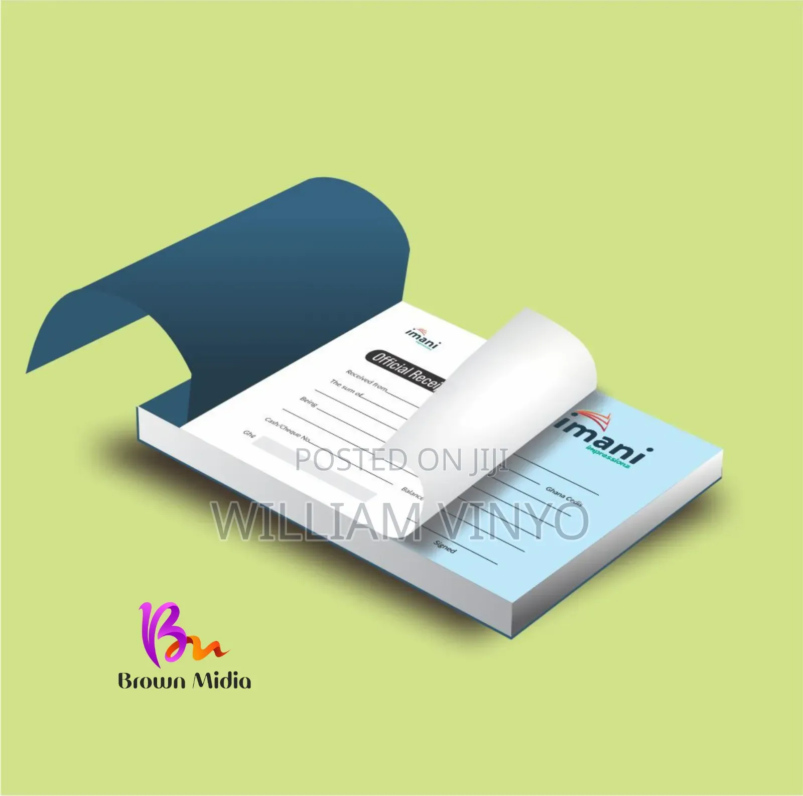Receipt and Invoice Books