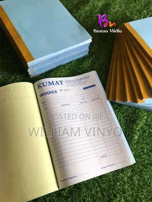 Receipt and Invoice Books