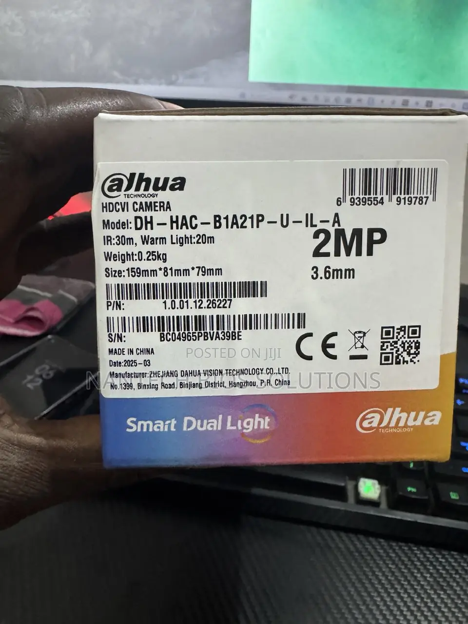 Dahua 2mp Dh-Hac-B1a21p-U-Il-A