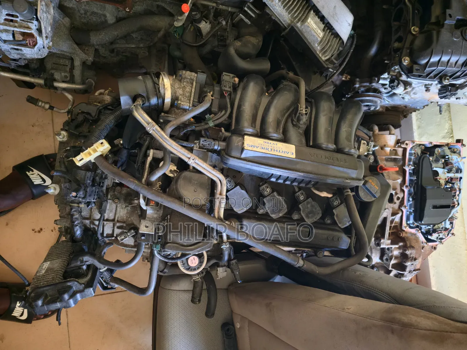 2015, 2016, 2017 Honda Fit Complete Engine With Gearbox