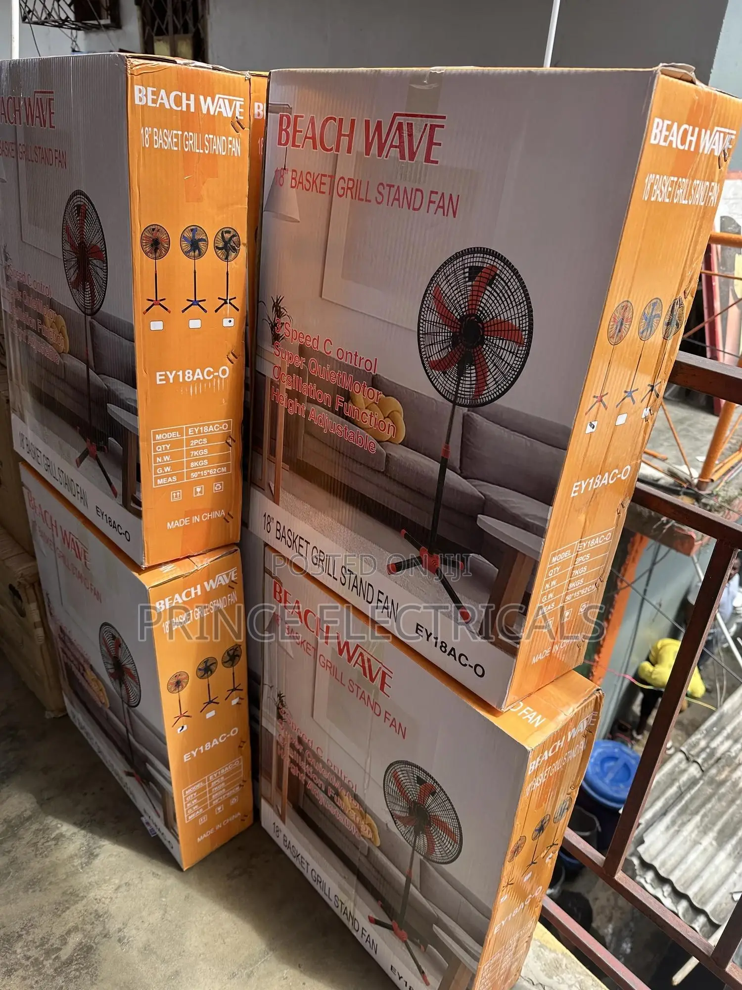 18” Standing Fan