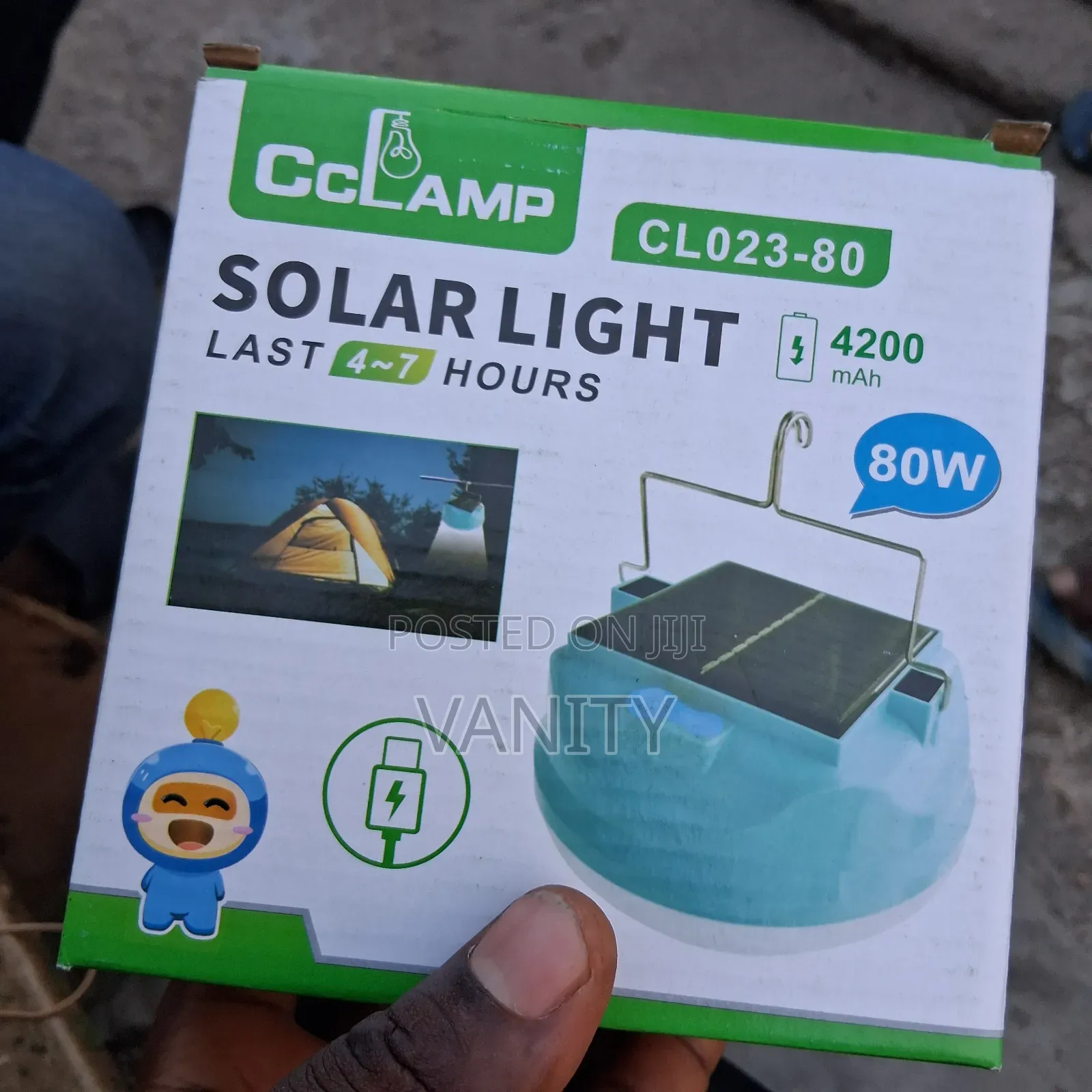 Rrechargeable Panel Light