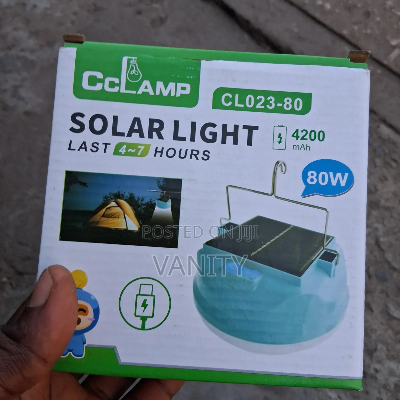 Rrechargeable Panel Light