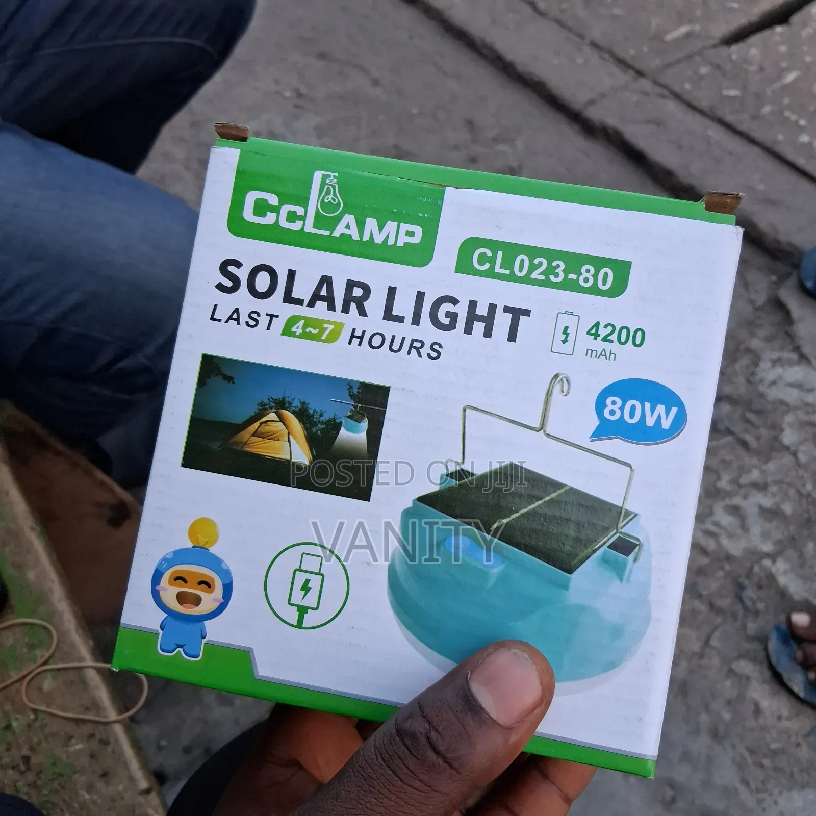 Rrechargeable Panel Light