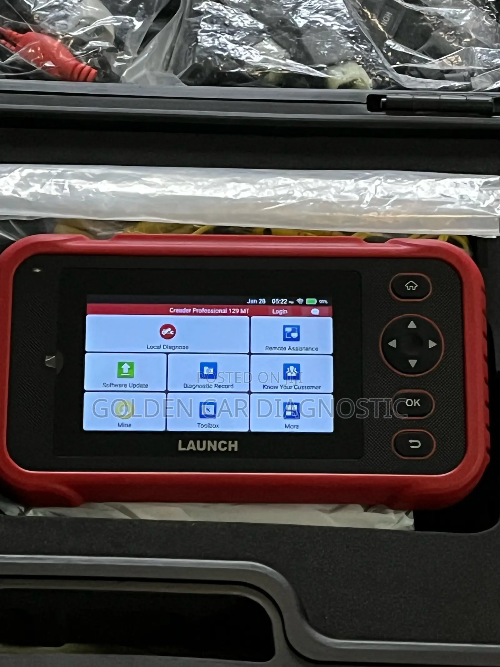 Launch Crp129 Mt. Motorcycle Obd2 Diagnostic Scanner