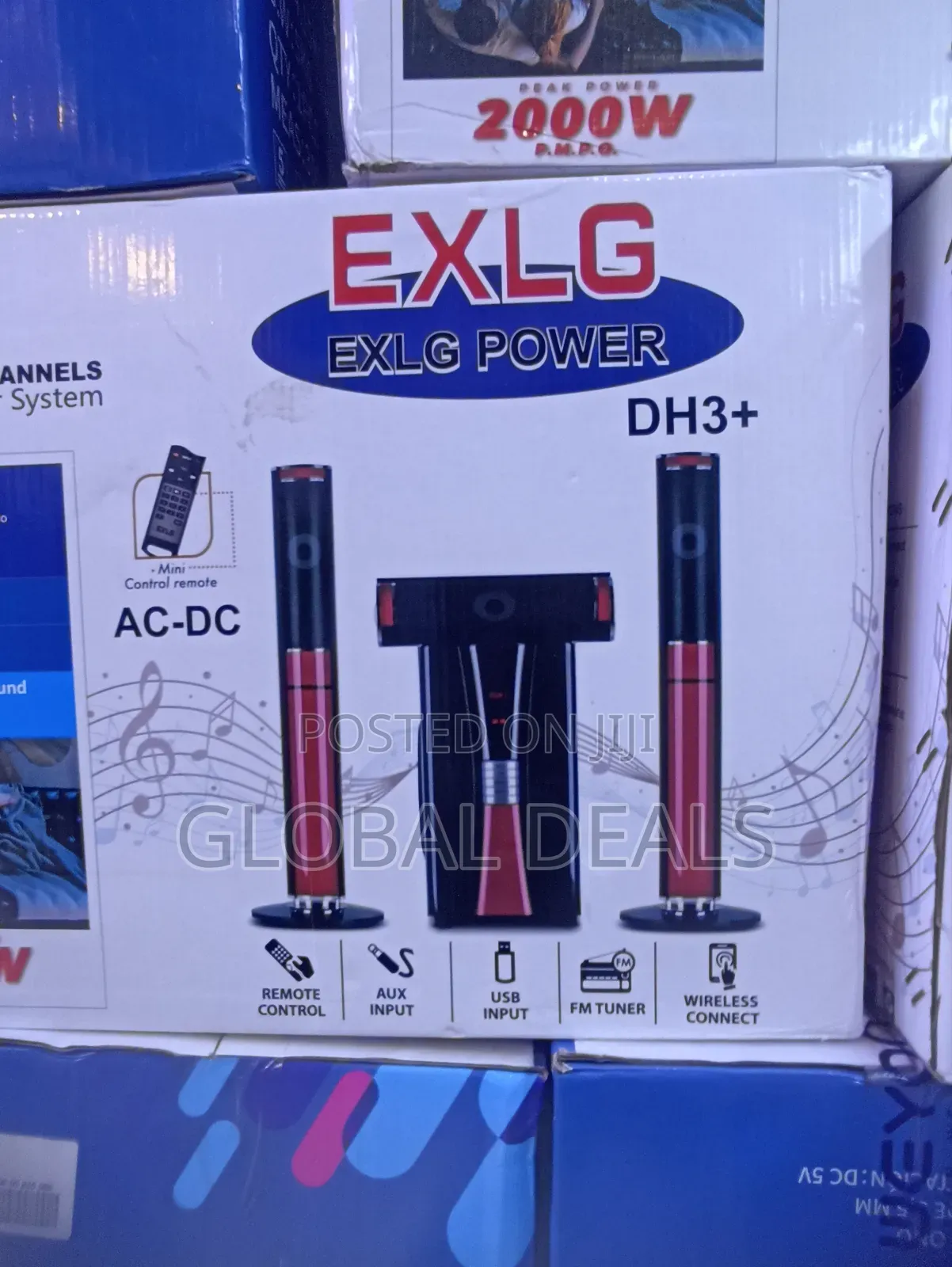 Exlg Power Wireless Speaker/Home Theater