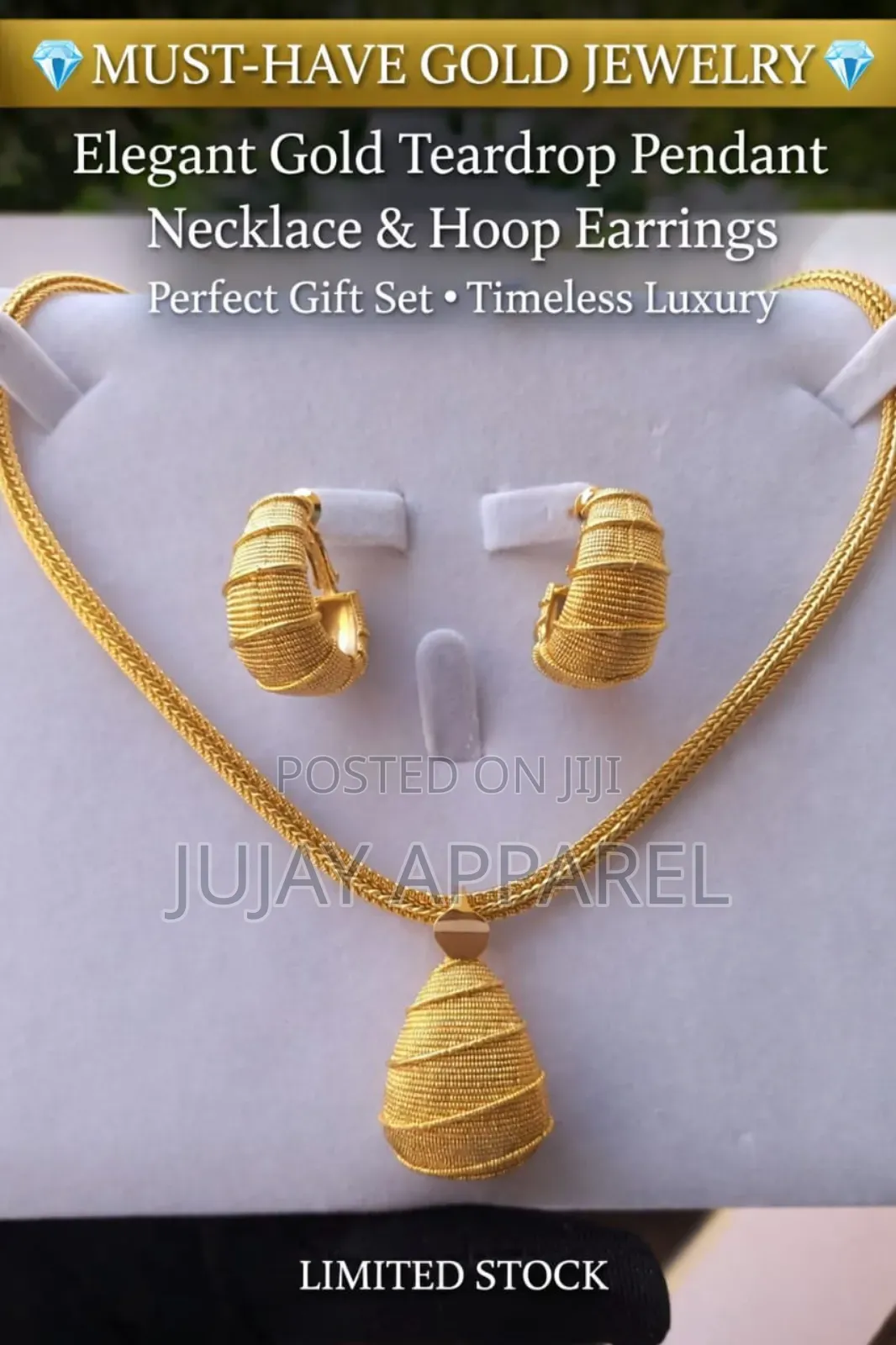 Gold Plaited Ladies Jewellery