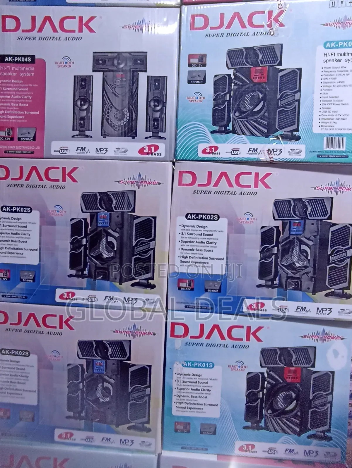 Djack Wireless Speaker/Home Theater