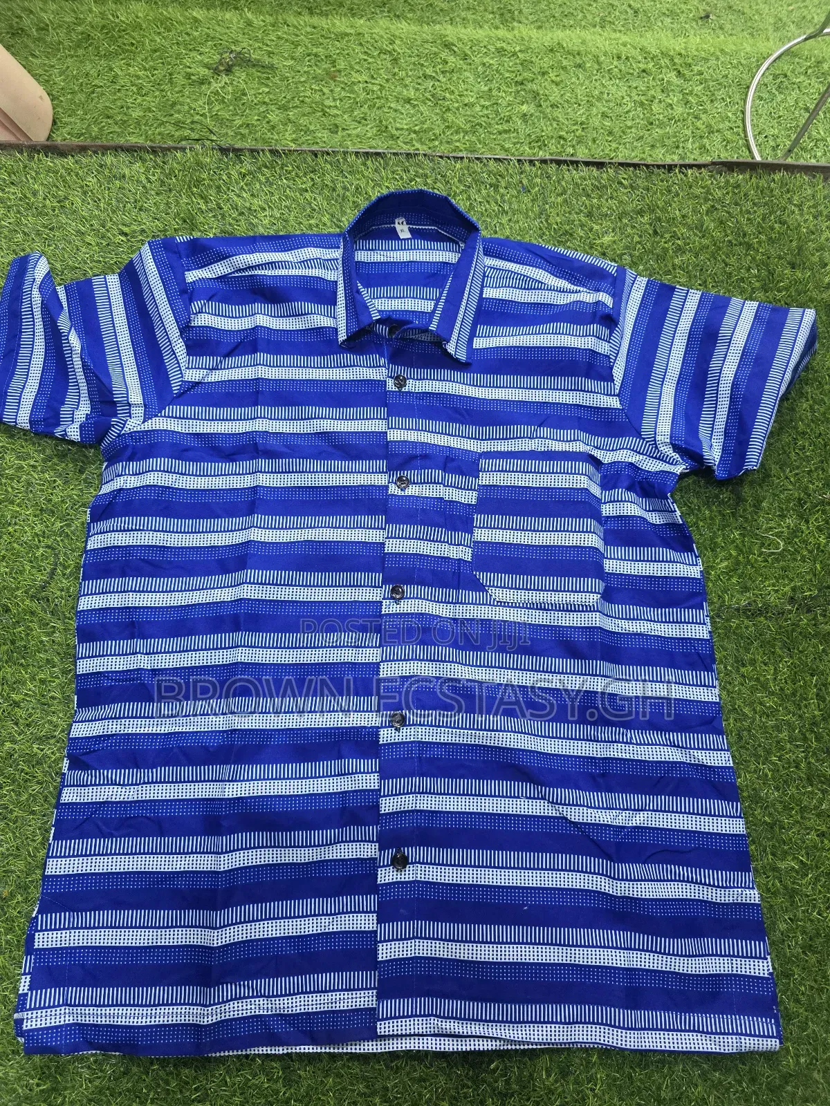 Men's African Wear Shorts Sleeve Shirts (Swipe for More Designs)