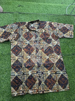 Men's African Wear Shorts Sleeve Shirts (Swipe for More Designs)