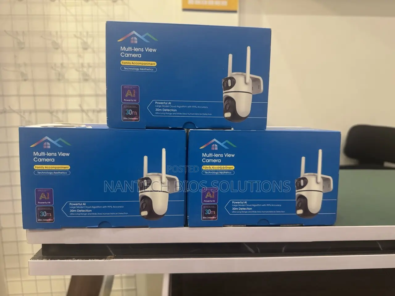 360 Smart Dual Visual Angle Cloud Wifi Camera