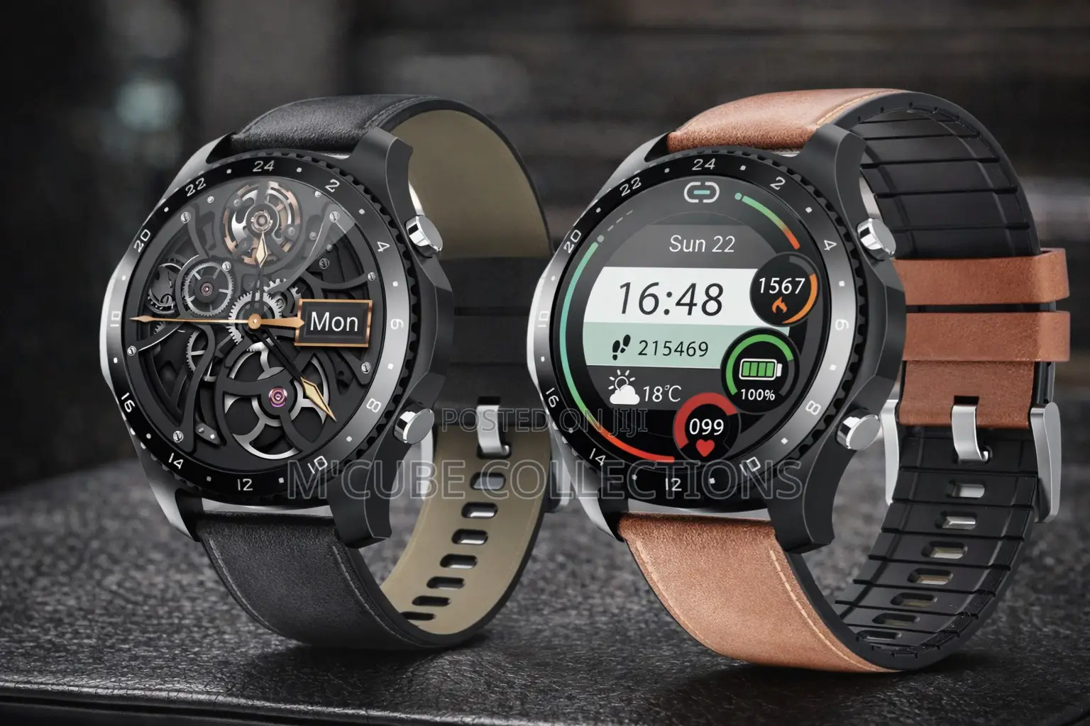 Business Casual Multifunctional Smart Watch -bw001-black