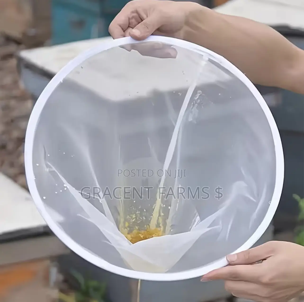 Re-usable Conical Honey Filter