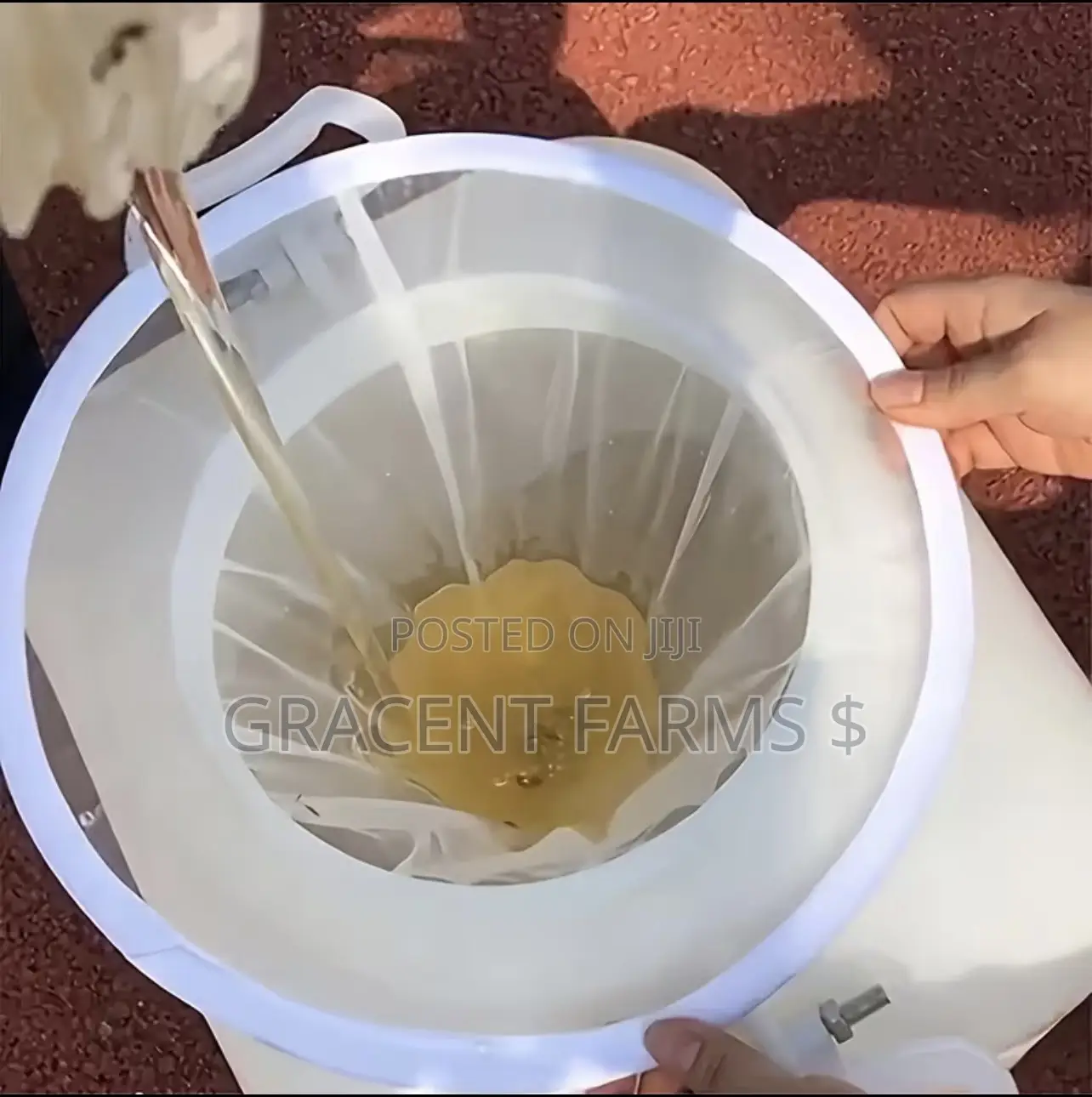 Re-usable Conical Honey Filter