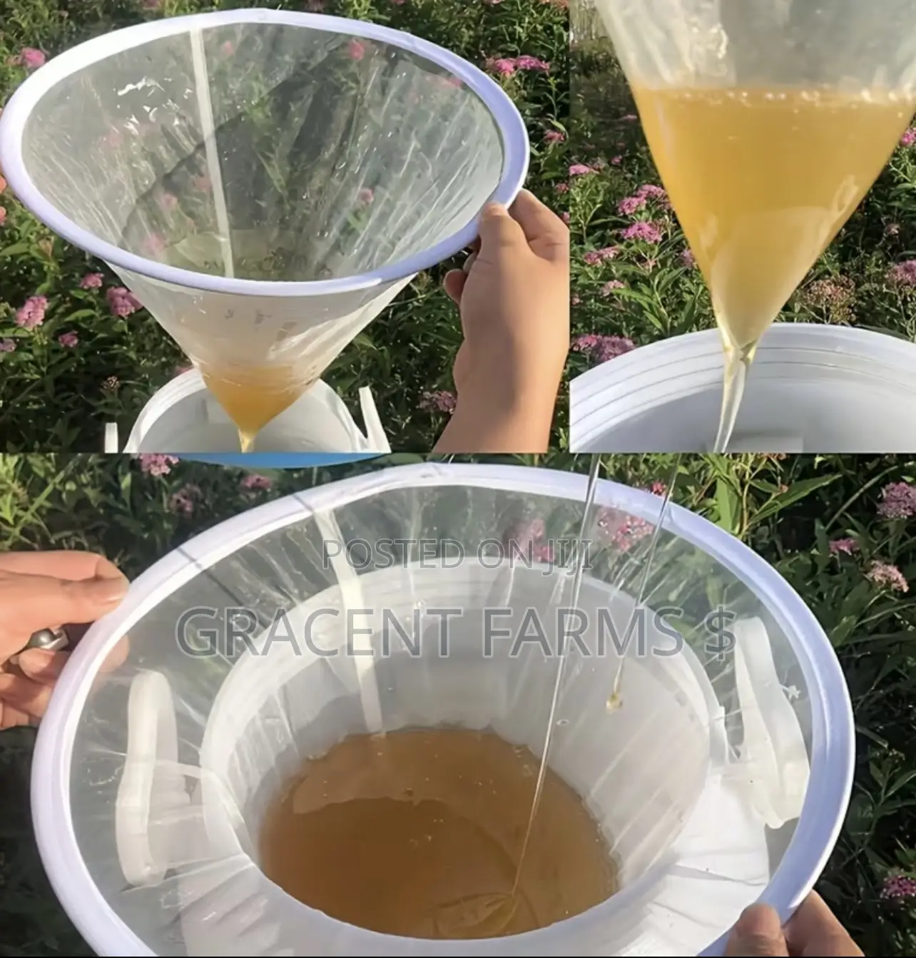 Re-usable Conical Honey Filter