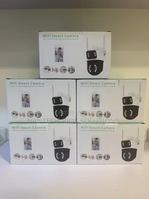 360 Wifi Smart Dual Camera 5mp Super Clear Waterproof