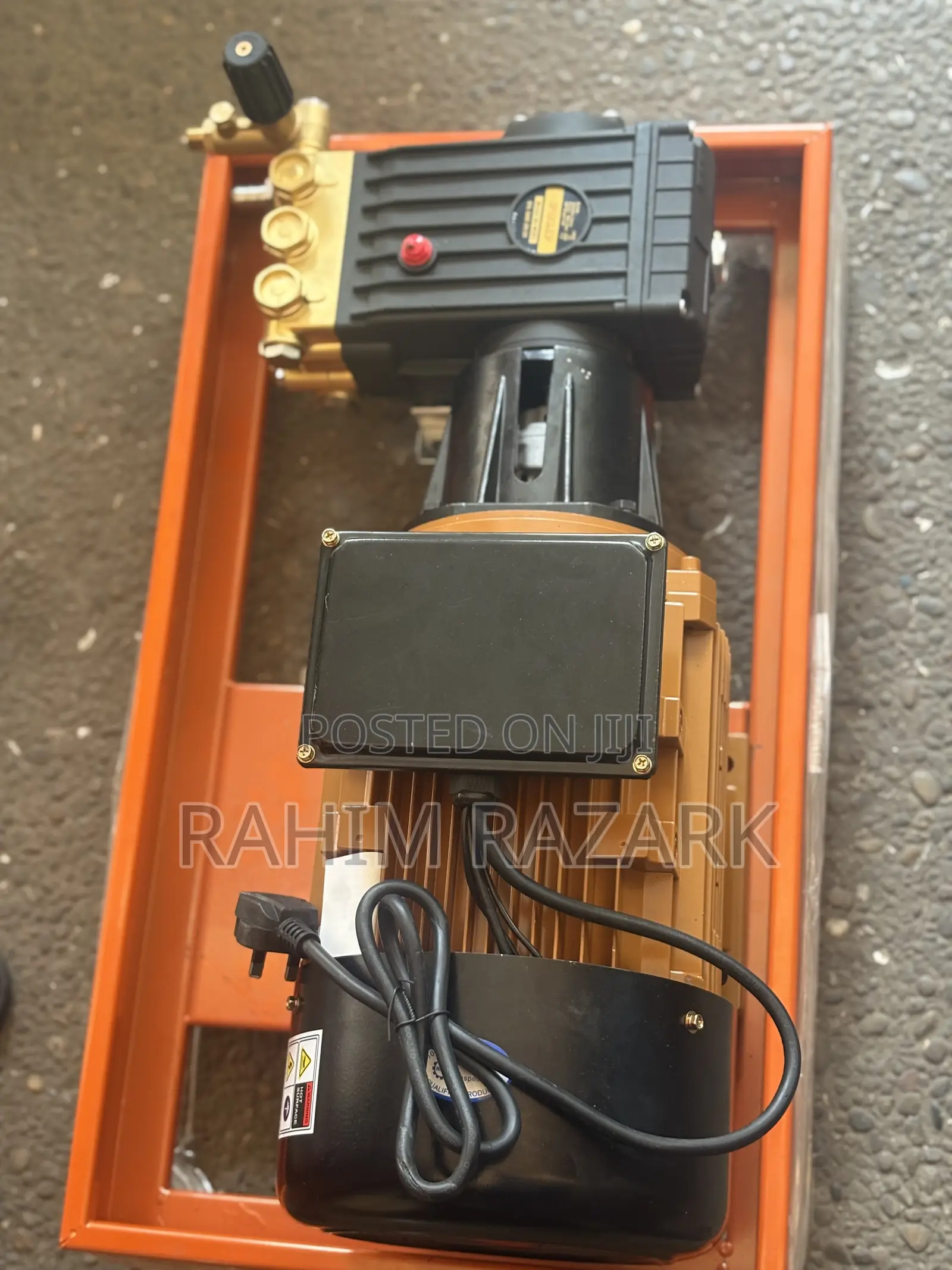7.5 Washing Bay Single Phase With Seat and Gun