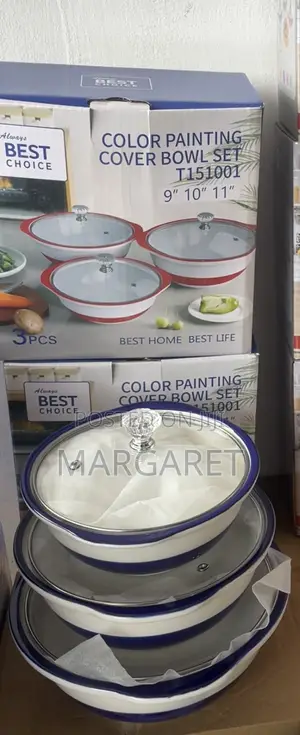 Ceramic Cover Bowl