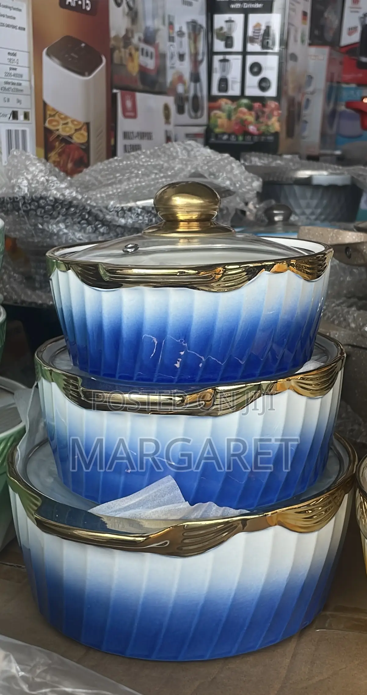 Ceramic Cover Bowl