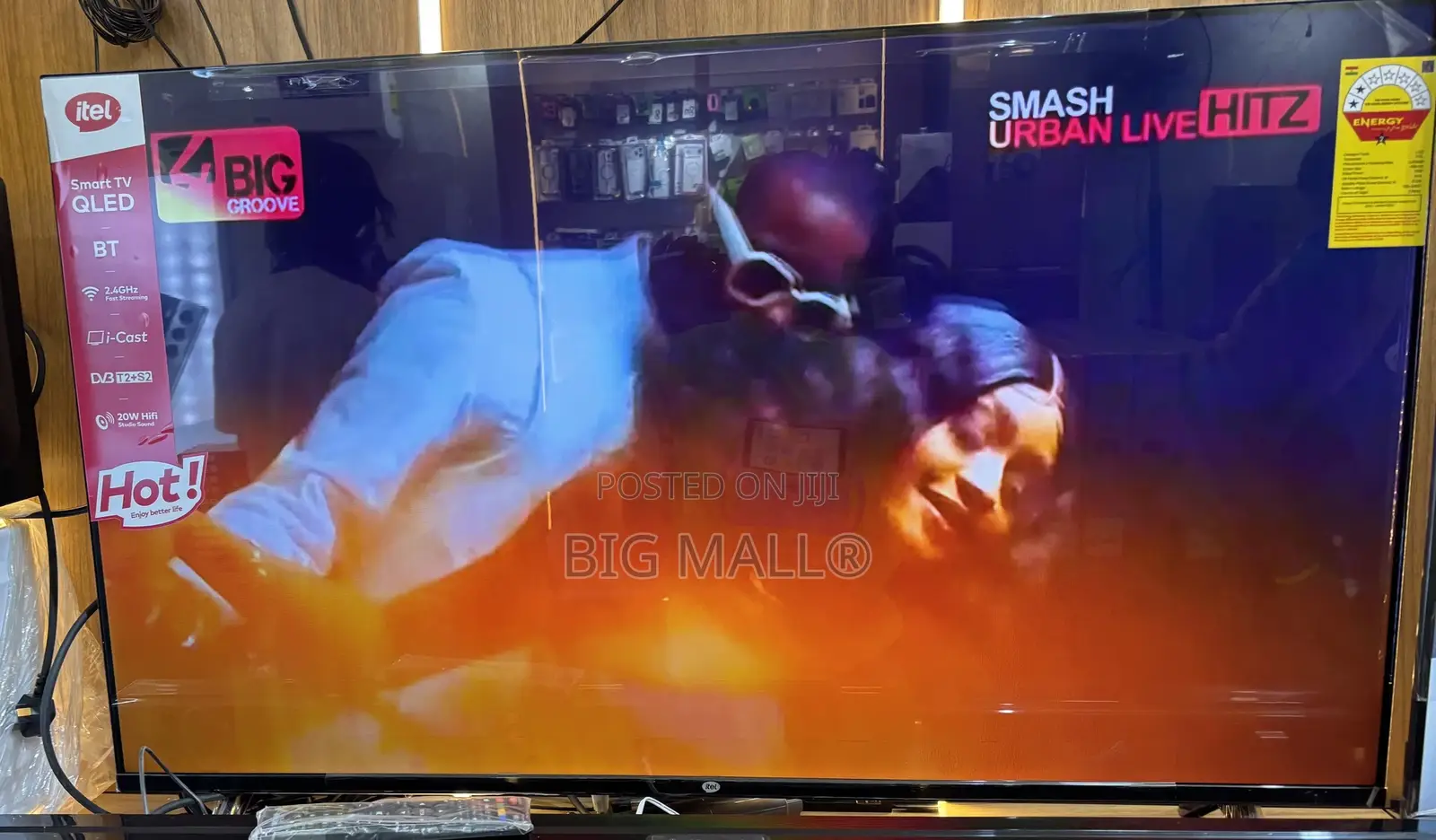 Itel Qled Smart Television 43 Inch.