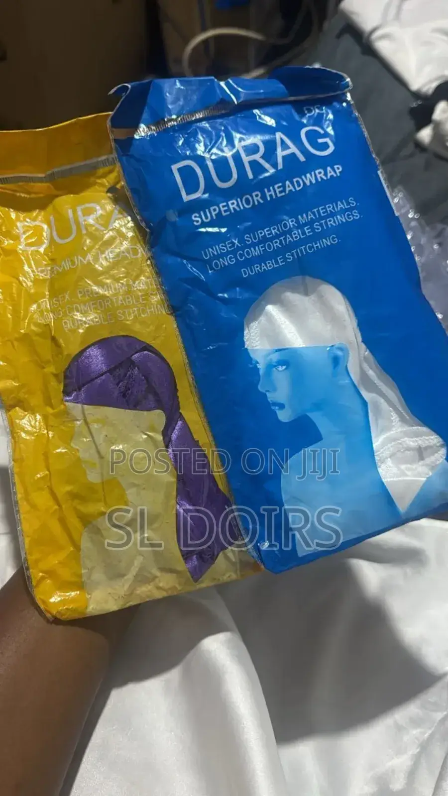 Silk Durags Longer Strands and Base
