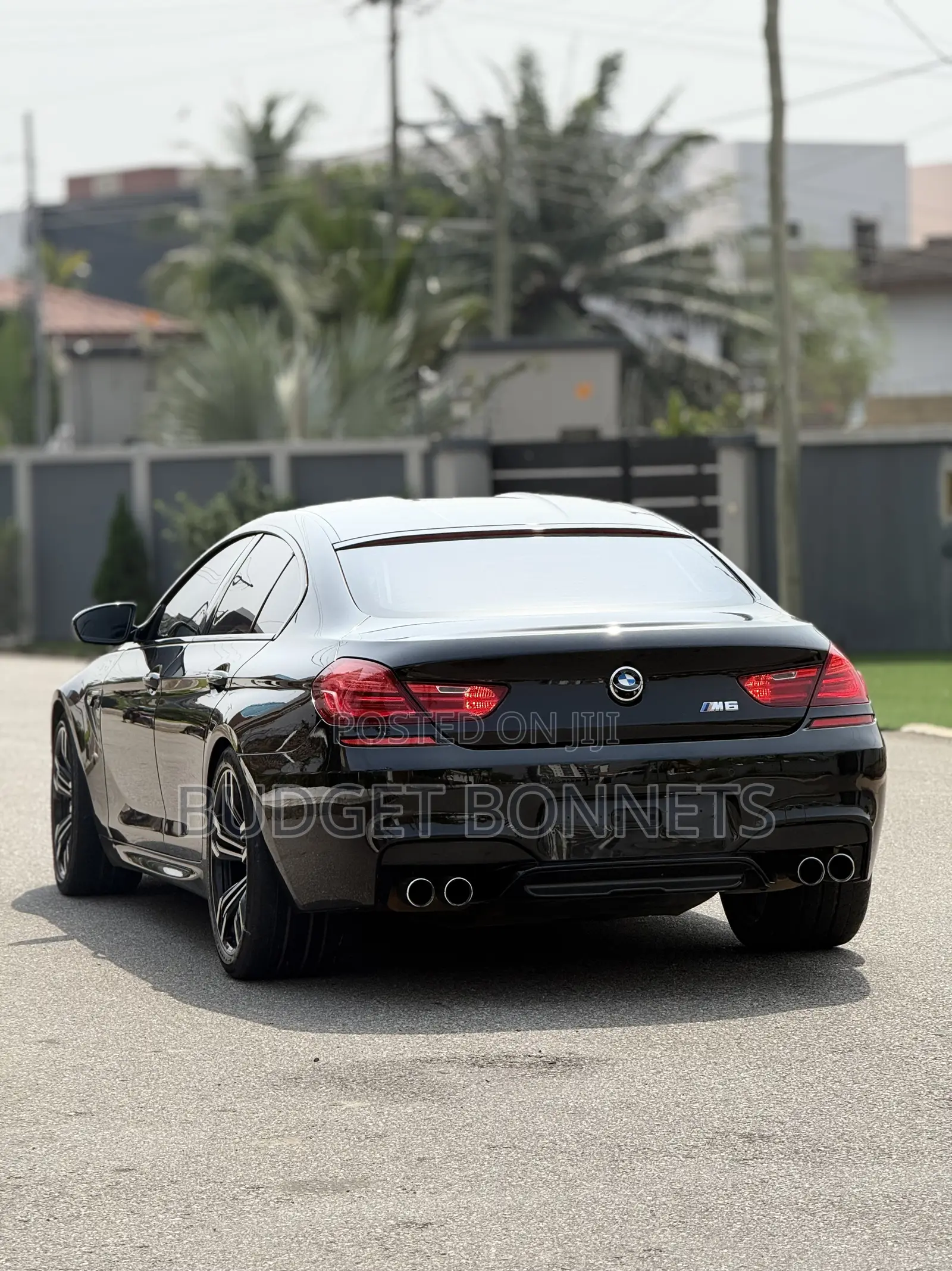 BMW M6 2016 Black