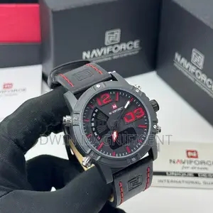 Naviforce Nf9095 Men's Luxury Analog and Digital Quartz Sport Watch