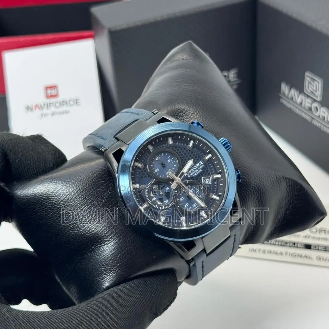 Naviforce Nf8073 Men's Quartz Chronograph Watch