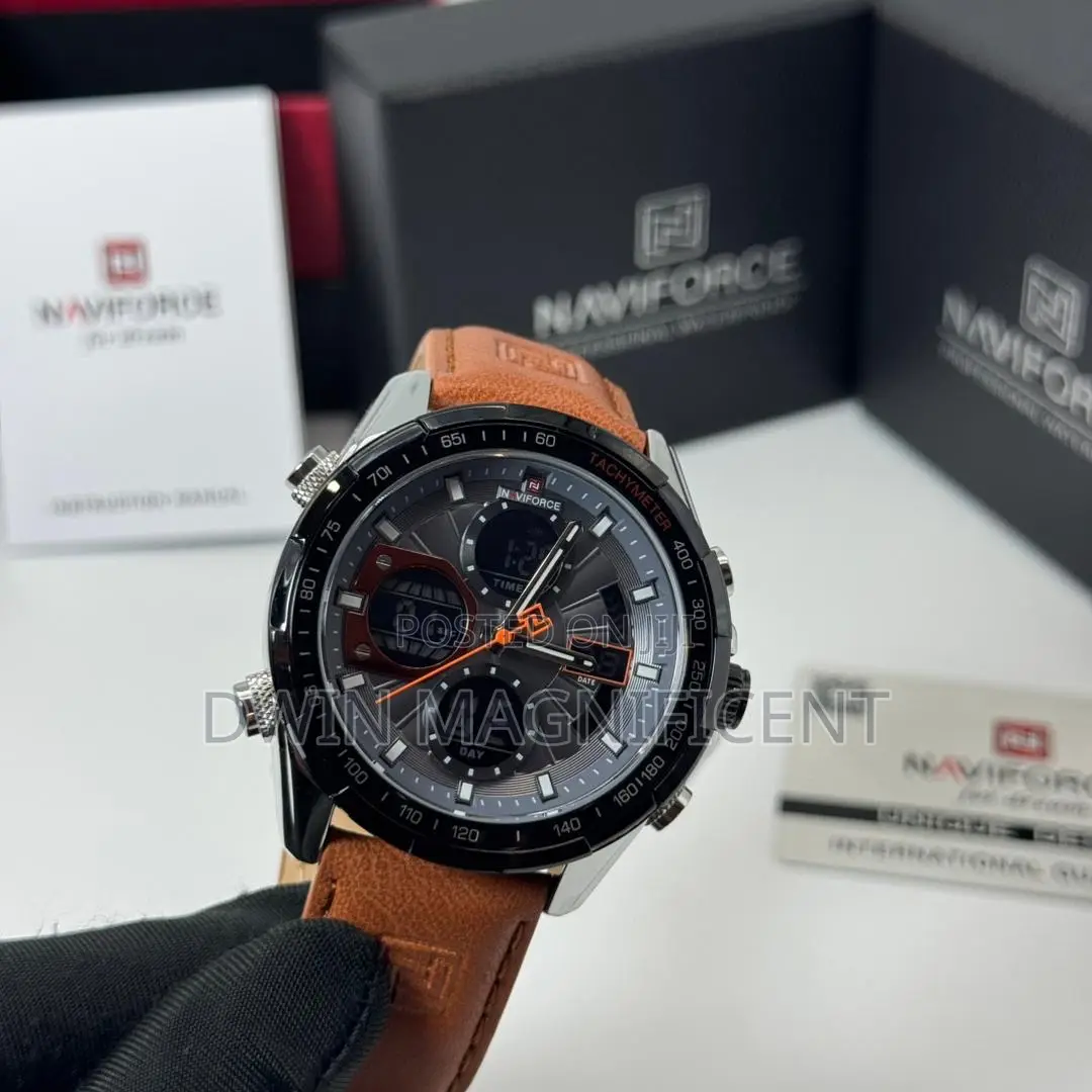 Naviforce Nf9197l Analog and Digital Quartz Watch
