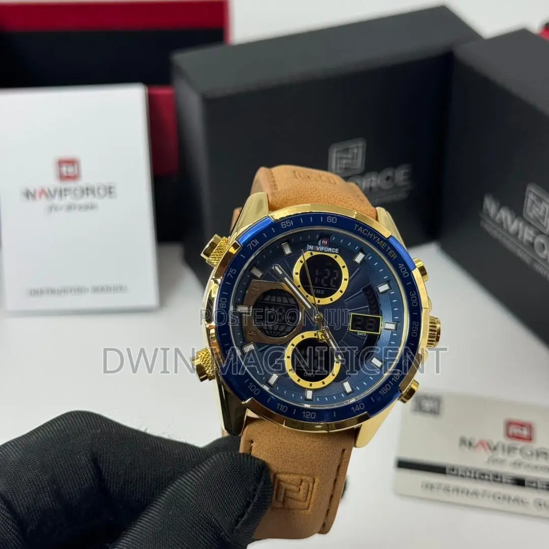 Naviforce Nf9197l Analog and Digital Quartz Watch