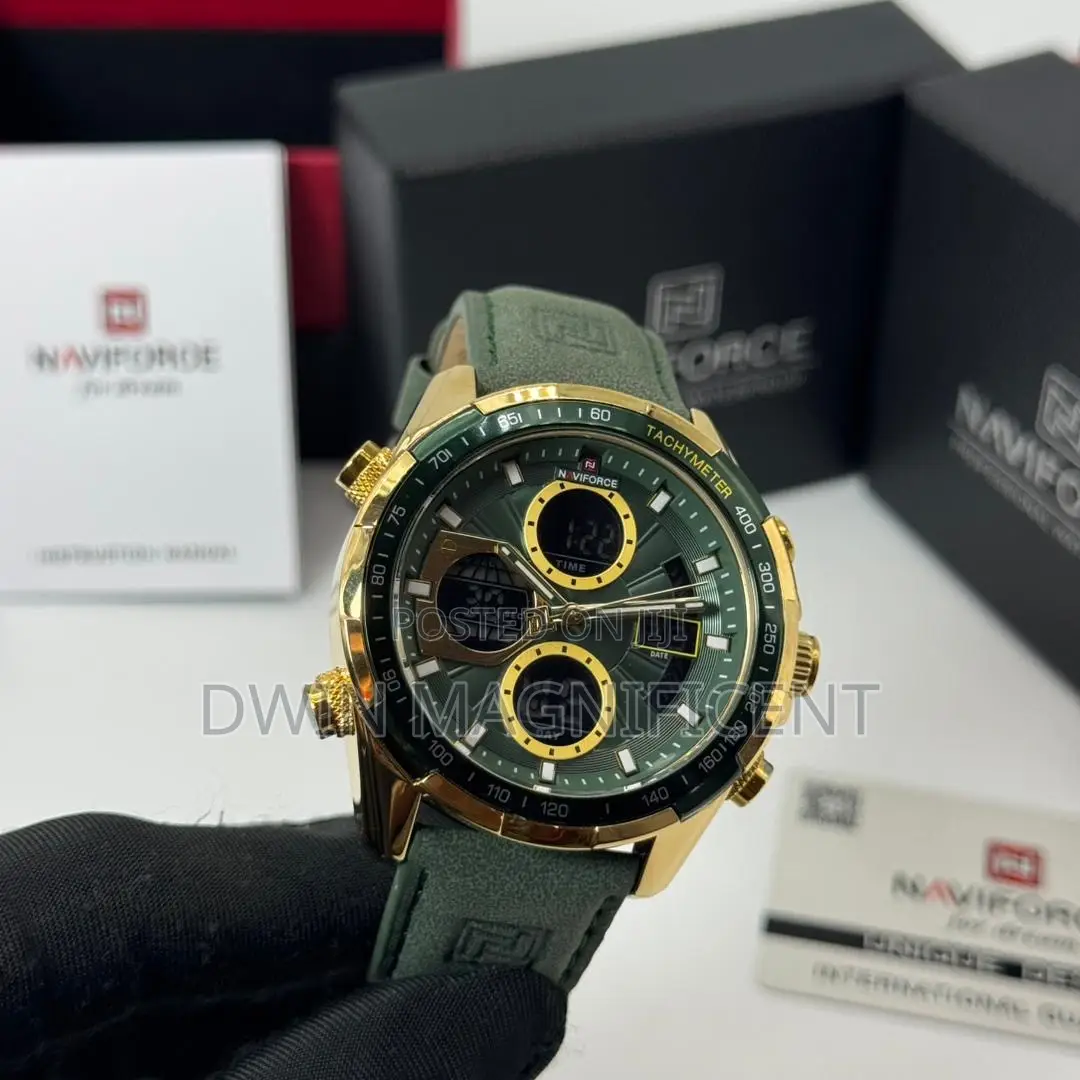 Naviforce Nf9197l Analog and Digital Quartz Watch