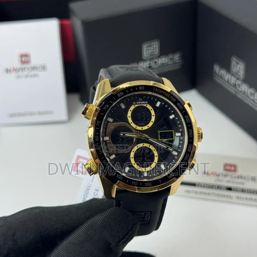 Naviforce Nf9197l Analog and Digital Quartz Watch