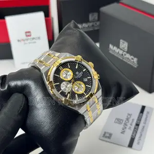 Naviforce Nf8042 Men's Quartz Chronograph Wristwatch