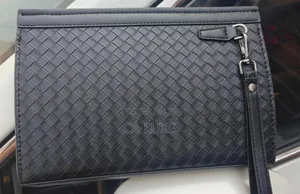 Business Style Men's Clutch Large Wallet Soft Pu Leather Male Pack Bag