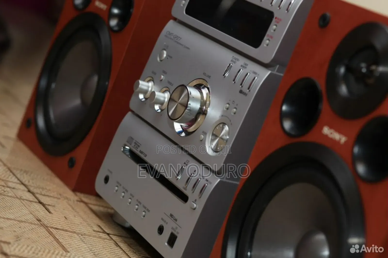 Powerful Sony Sound System,Fm Radio, Bluetooth,Usb,Optical, Cd, Aux