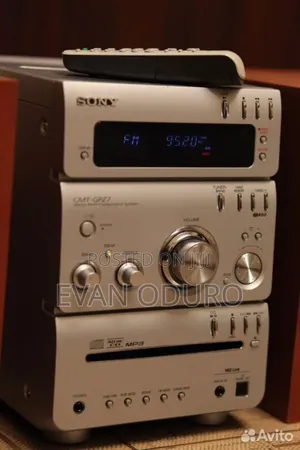 Powerful Sony Sound System,Fm Radio, Bluetooth,Usb,Optical, Cd, Aux