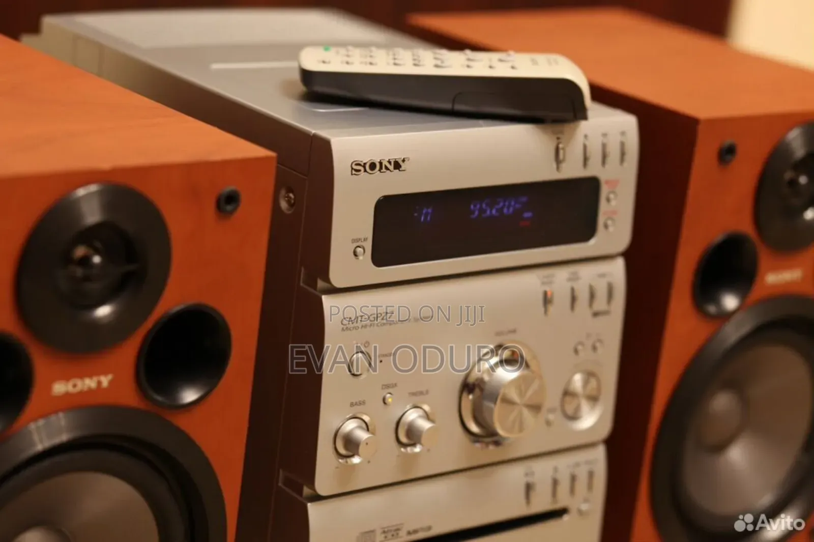 Powerful Sony Sound System,Fm Radio, Bluetooth,Usb,Optical, Cd, Aux