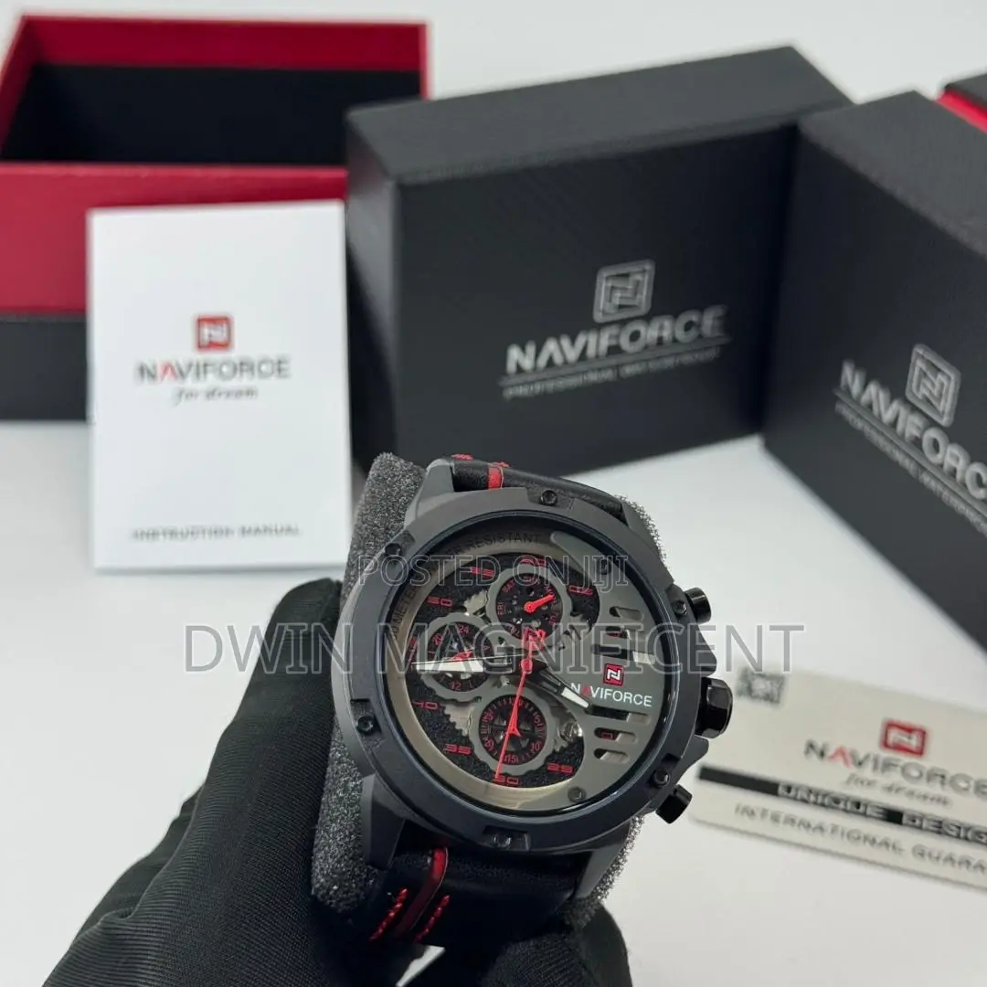 Naviforce 9110 Men's Analog Quartz Watch