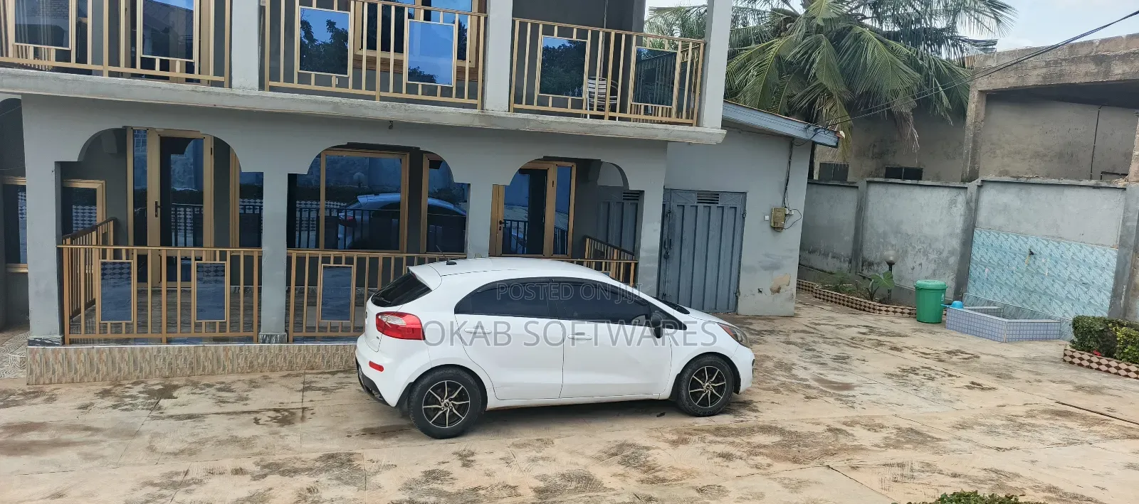 Kia Rio LX 4dr Hatchback (1.6L 4cyl 6A) 2013 White